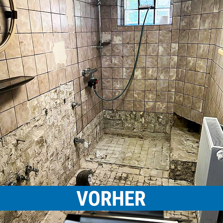 IPEK Sanierung GmbH, Renovierung, Badezimmer vorher